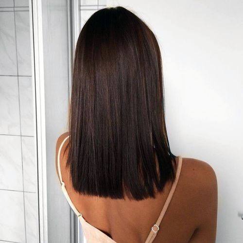 Classic Dark Straight Women Hair