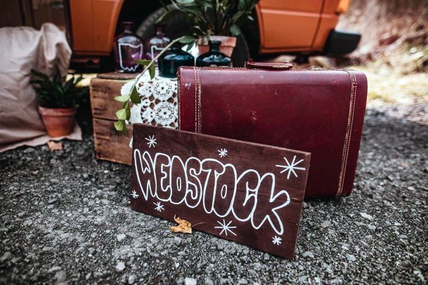 Classic Wedstock Wedding Sign Ideas Funny