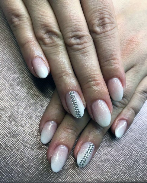 Classy Array Of Diamonds On Nails Women