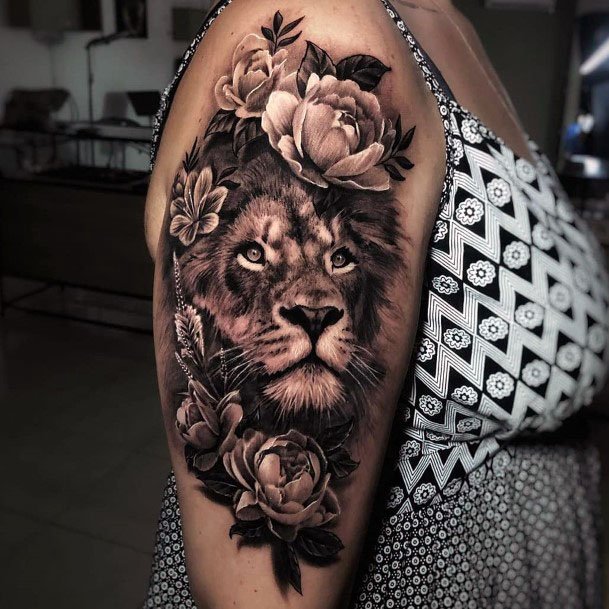 Top 100 Best Lion Tattoo Designs For Women Symbolism & Meaning