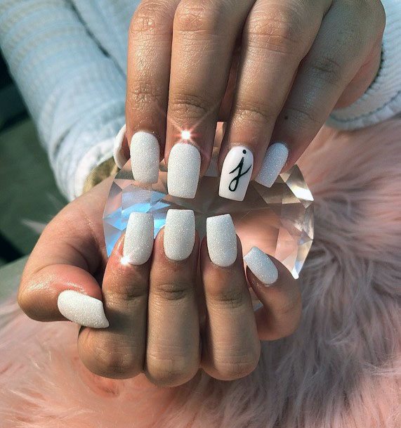 Clear White Sugar Nails For Women