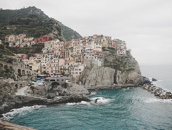 Cliffside Buildings Cinque Terre