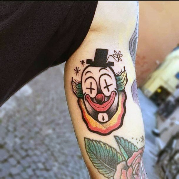 Clown Tattoo Design Inspiration For Women