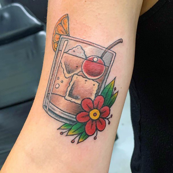 Cocktailic Womens Cocktail Tattoo Designs