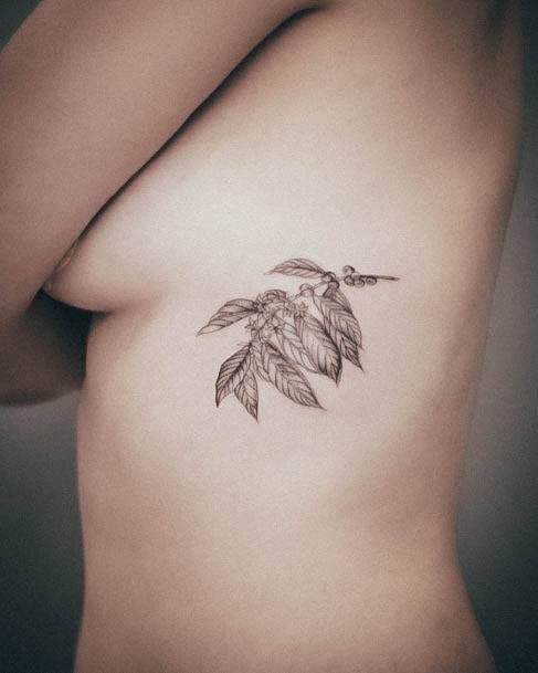 Coffee Bean Tattoo Design Inspiration For Women