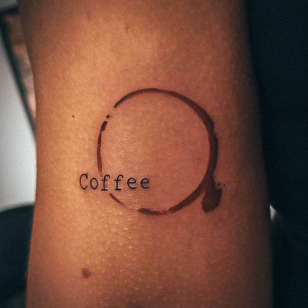 Coffee Female Tattoo Designs