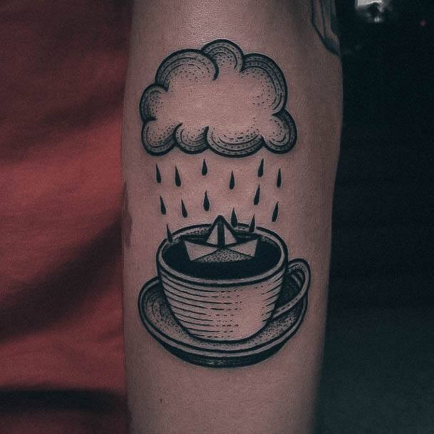 Coffee Mug Tattoo Feminine Designs