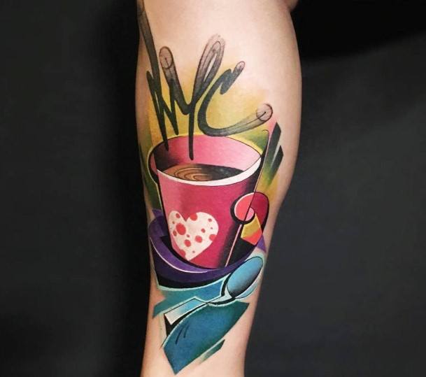 Coffee Mug Womens Tattoos