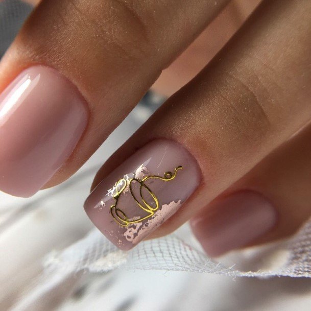 Coffee Nails For Girls