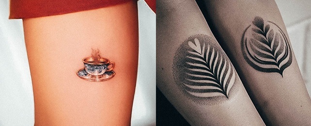 Top 100 Best Coffee Tattoos For Women – Roasted Bean Design Ideas