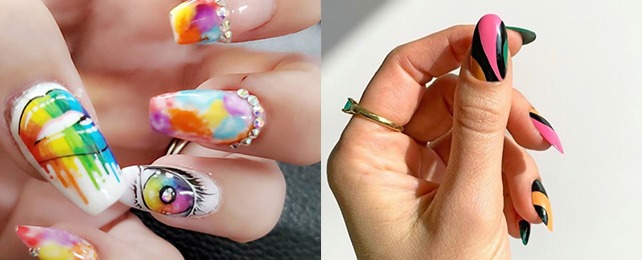 Top 50 Best Colorful Nail Ideas For Women – Vibrant Rainbow Designs