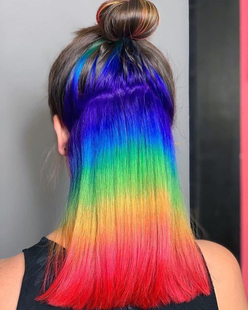 Colorful Womens Cool Hair Dye Colors Design Ideas