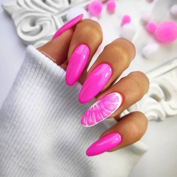 Colorful Womens Funky Nail Design Ideas