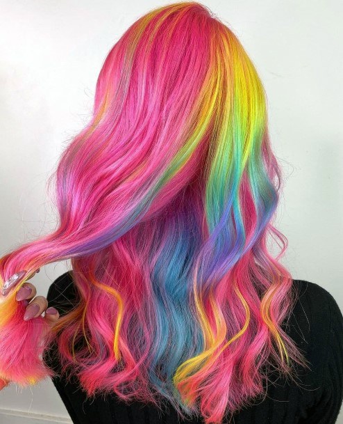 Colorful Womens Hair Colors Design Ideas