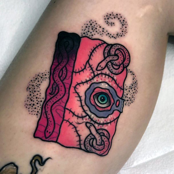 Colorful Womens Hocus Pocus Tattoo Design Ideas