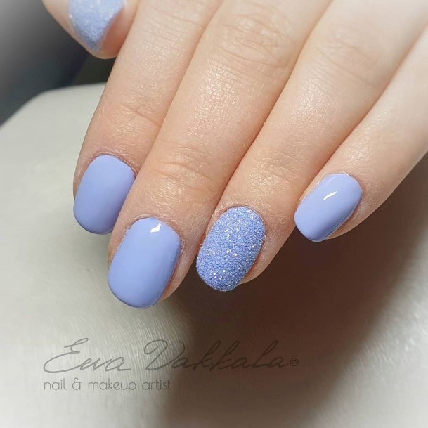 Colorful Womens Lilac Nail Design Ideas