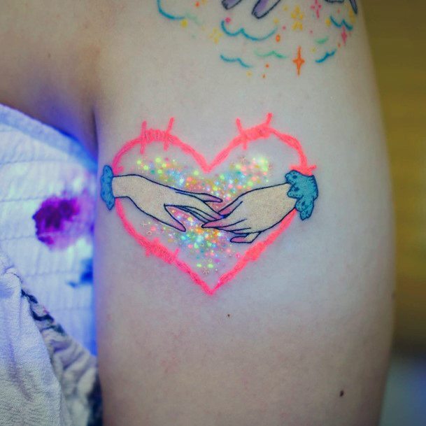 Colorful Womens Magic Tattoo Design Ideas