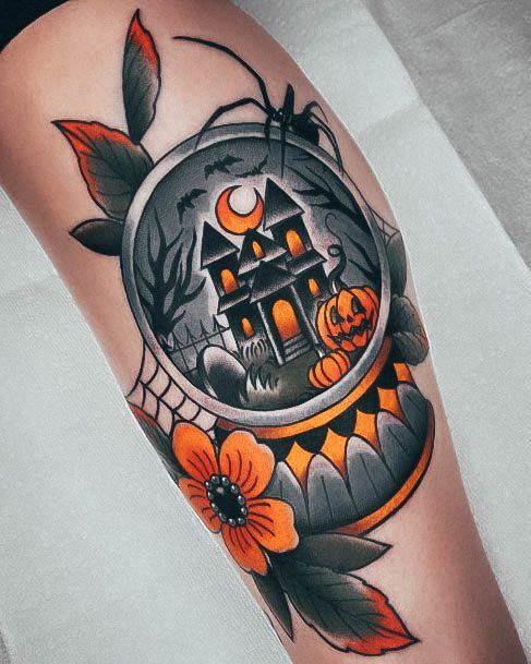 Sirens Cove Tattoo Parlour  Halloween snow globe coverup by Pixie  Instagram  httpswwwinstagramcomaquapixietattoo  Facebook