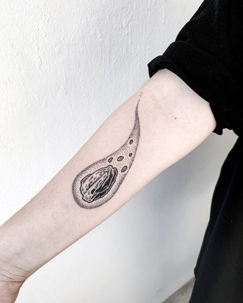 Comet Womens Tattoo Designs