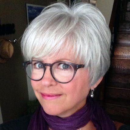 Complementing Bangs Short Hairstyles For Older Women