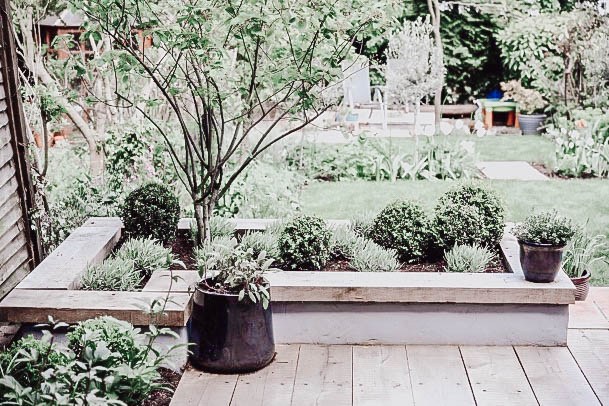 Concrete Above Ground Garden Planters