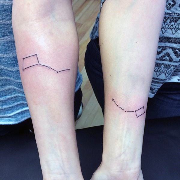 Constellation Sister Tattoo