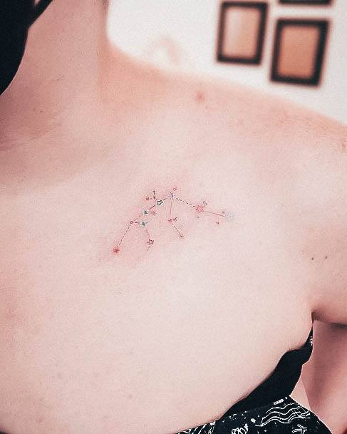 Top 100 Best Constellation Tattoos For Women - Star Design Ideas