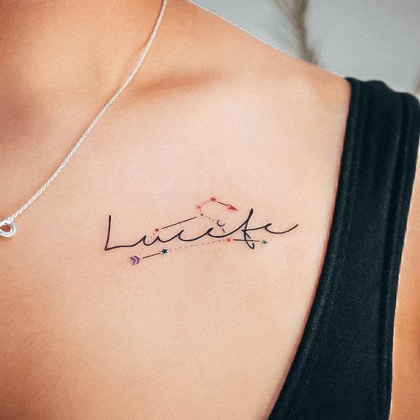 Constellation Tattoos For Girls