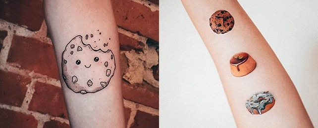 Top 100 Best Cookie Tattoos For Women – Sweet Baked Design Ideas