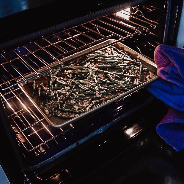 Cooking Ingredients Lemon Roasted Green Beans With Walnuts Recipe