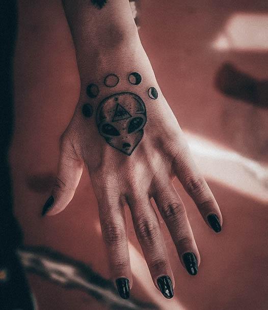 Cool Alien Tattoos For Women