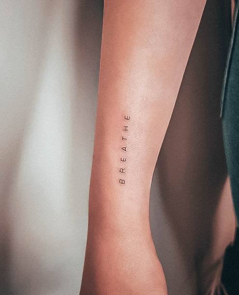 Cool Anxiety Tattoos For Women