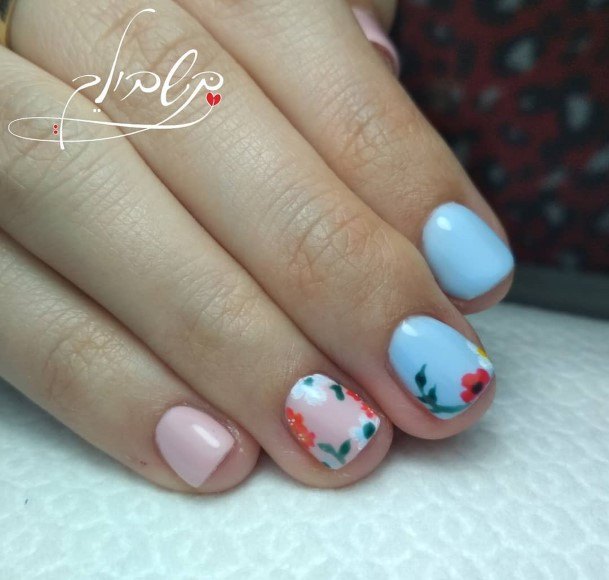 Cool Azure Nails For Women