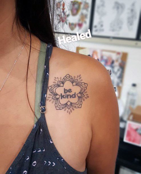 Cool Be Kind Tattoos For Women