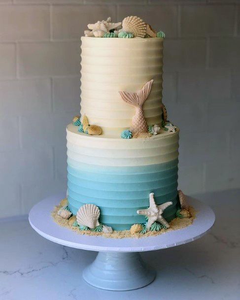 Cool Beach Wedding Cake Women