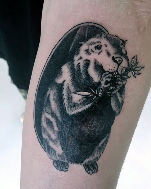 Cool Beaver Tattoos For Women