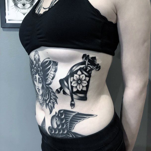 Cool Bell Tattoos For Women