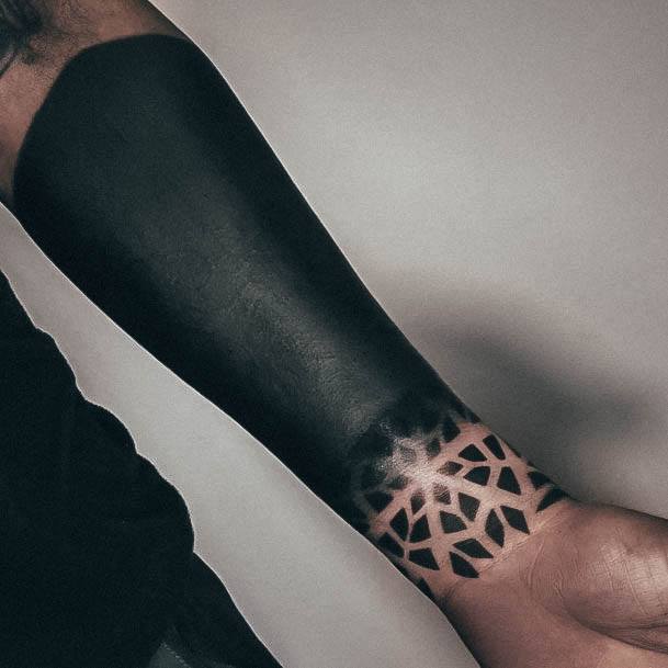 Cool Blackout Tattoos For Women