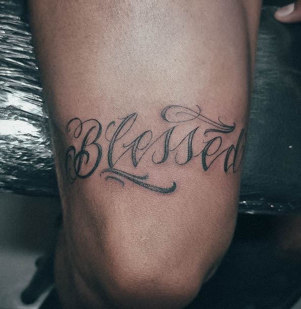 Cool Blessed Tattoos For Women