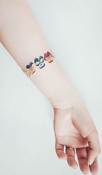 Cool Bracelet Tattoos For Women