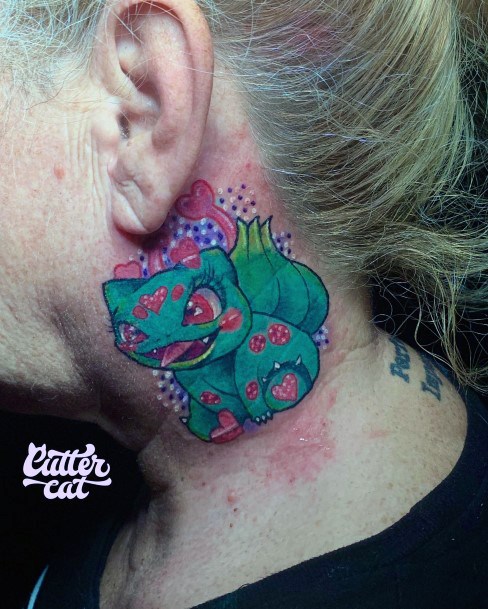 Cool Bulbasaur Tattoos For Women