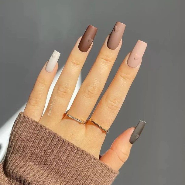 Cool Chocolate Nails For Women