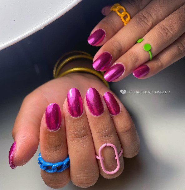 Cool Chrome Nails For Women