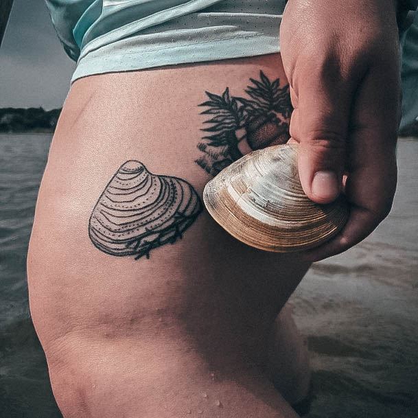 Cool Clam Tattoos For Women