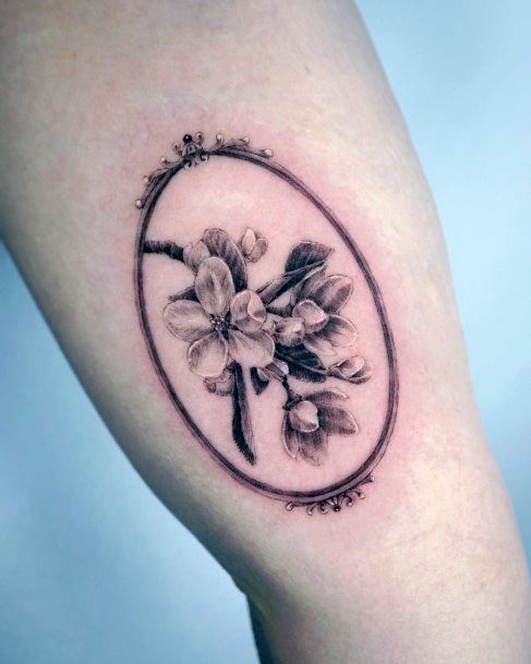 Cool Crabapple Tattoos For Women