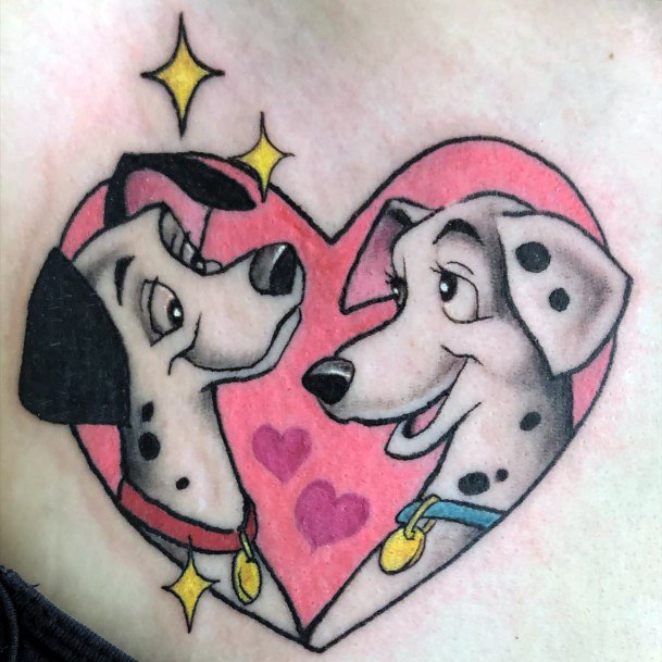 Cool Dalmatian Tattoos For Women