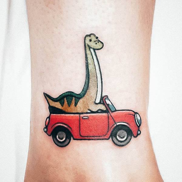 Cool Dinosaur Tattoos For Women