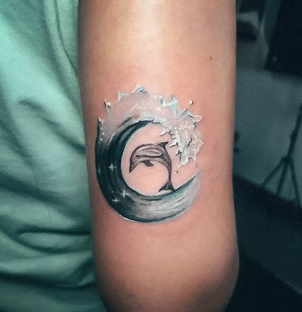 Cool Dolphin Tattoos For Women