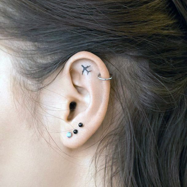 Cool Ear Tattoos For Women