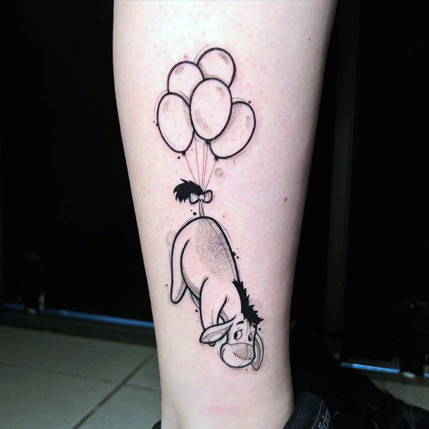 Cool Eeyore Tattoos For Women